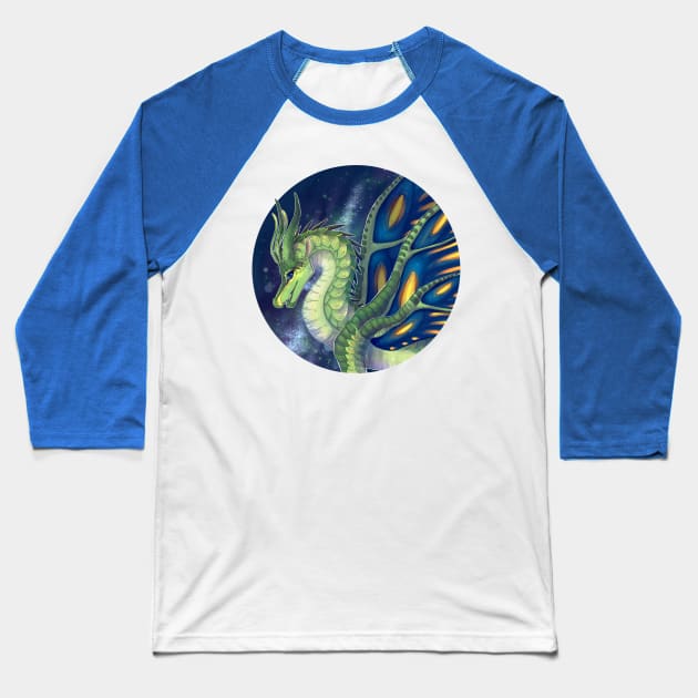 Wings of Fire - Luna the SilkWing Baseball T-Shirt by Biohazardia